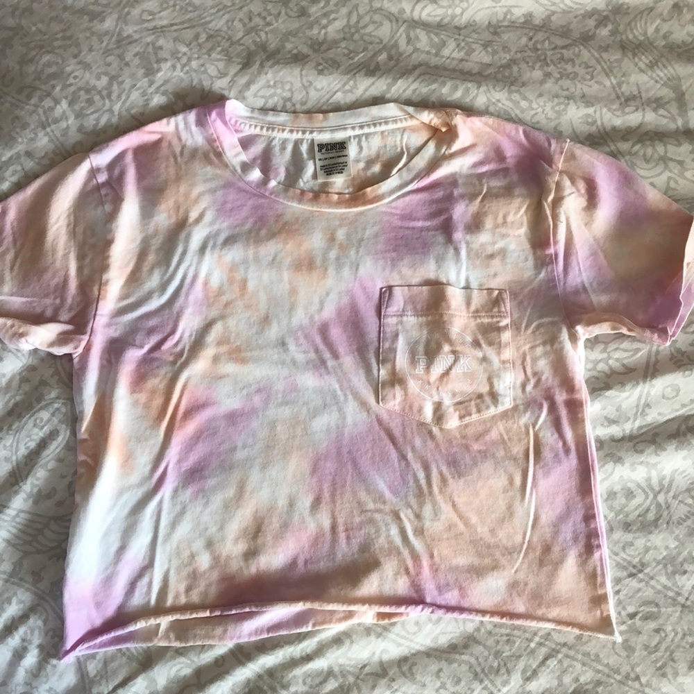 PINK cropped t-shirt